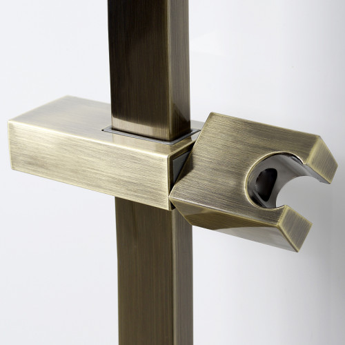 Душевая штанга WasserKRAFT Exter  A048 Бронза нержавеющая сталь на стену