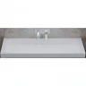 Раковина Boheme Armadi Art Flat 100 859-100 Белая искусственный камень (литьевой мрамор) подвесная