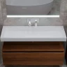 Раковина Boheme Armadi Art Flat 100 859-100 Белая искусственный камень (литьевой мрамор) подвесная
