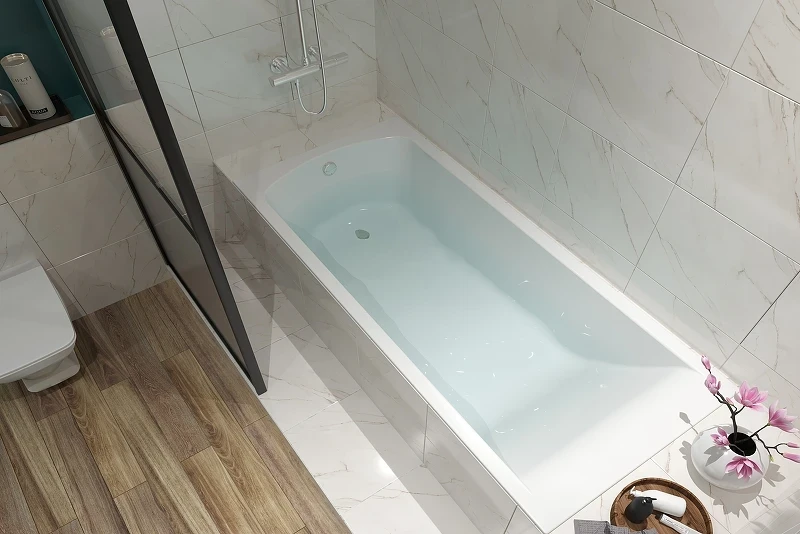 Акриловая ванна Santek Фиджи 180x80 1WH501706 без гидромассажа