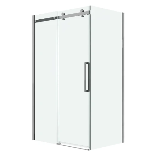 Душевая стенка Grossman Classic 100 200.K33.04.100.10.00 профиль Хром стекло прозрачное