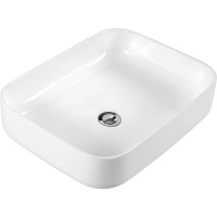 Раковина-чаша Aquatek Вега 50 AQ5515-00 Белая фарфор накладная
