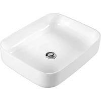 Раковина-чаша Aquatek Вега 50 AQ5515-00 Белая фарфор накладная
