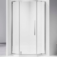 Душевой уголок Vincea Slim-N 90x90 VSP-4SN900CL профиль Хром стекло прозрачное