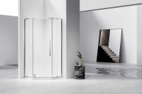 Душевой уголок Vincea Slim-N 90x90 VSP-4SN900CL профиль Хром стекло прозрачное