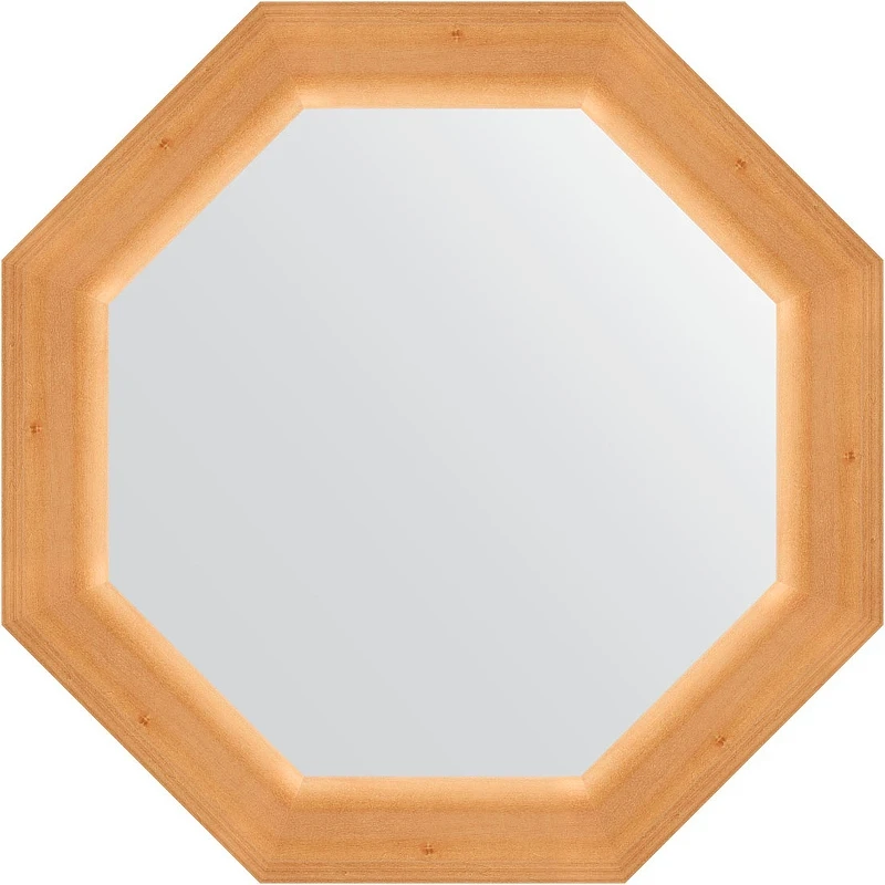 Зеркало Evoform Octagon 52х52 BY 3718 в багетной раме - Сосна 62 мм