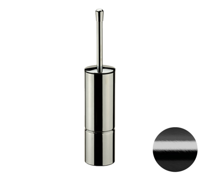 Ершик для унитаза Remer RB465CFP цвет Черный брашированный хром