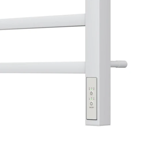 Электрический полотенцесушитель Reflexion Сонора 80х50 RXT058050WH цвет Белый матовый