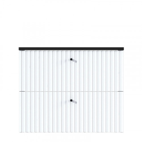 Тумба под раковину 1MarKa Desire 90П Ц0000026591 подвесная цвет Монолит найт Эмаль белая