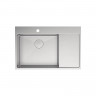 Кухонная мойка Lemark Kezadra 780L 9937149 цвет Сталь