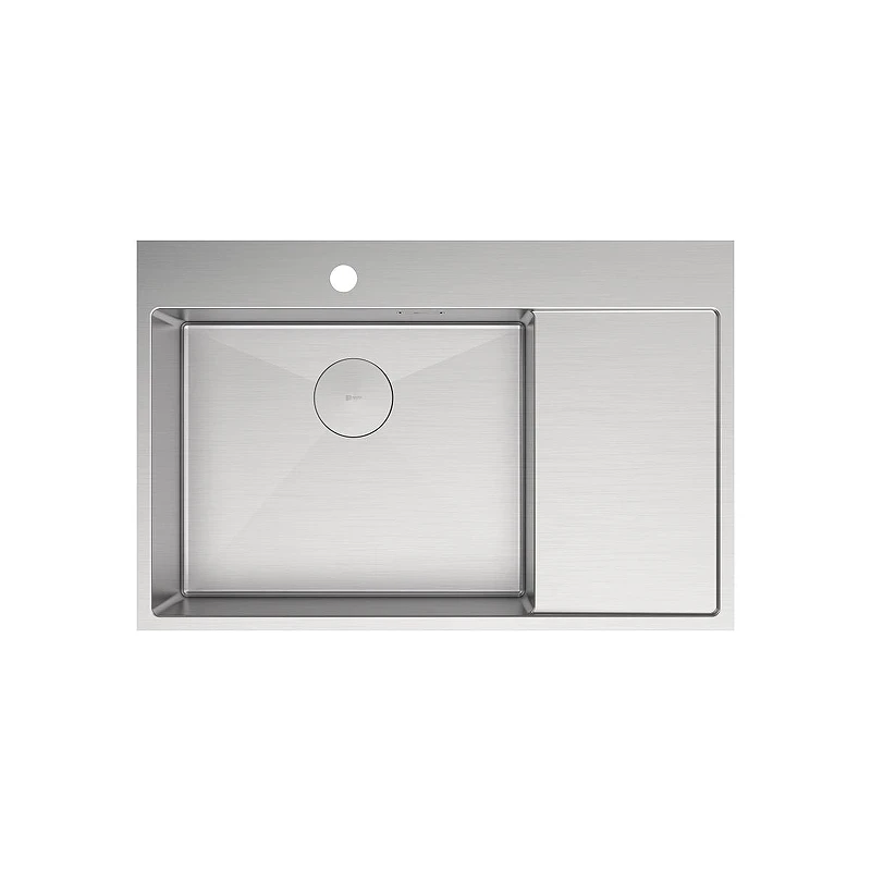 Кухонная мойка Lemark Kezadra 780L 9937149 цвет Сталь