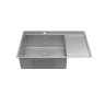 Кухонная мойка Lemark Kezadra 780L 9937149 цвет Сталь