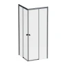 Душевой уголок AM.PM X-Joy 80х80 W94G-403-8080-BT1K профиль Черный матовый стекло прозрачное