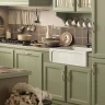 Кухонная мойка Kerasan Hannah Yorkshire 91 542201 Белая керамика встраиваемый