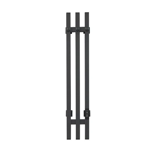 Электрический полотенцесушитель Aringa Токио 75х12.5 AR03057GR с крючками цвет Графит