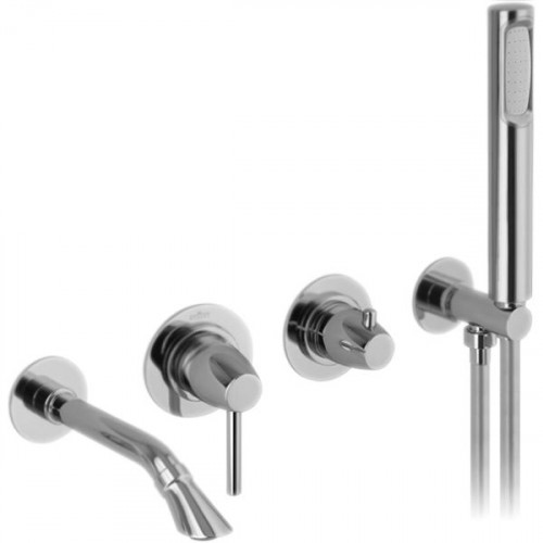 Смеситель для ванны Webert Opera moderna OE860312015 Хром встраиваемый