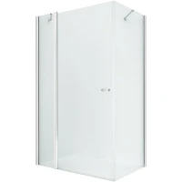 Душевой уголок New Trendy New Soleo Chrome 120х100 K-0405 профиль Хром стекло прозрачное