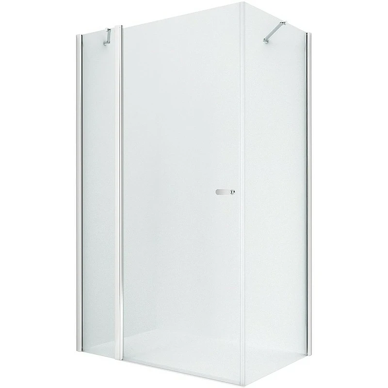 Душевой уголок New Trendy New Soleo Chrome 120х100 K-0405 профиль Хром стекло прозрачное