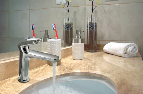 Смеситель для раковины Rossinka RS33-13 Хром