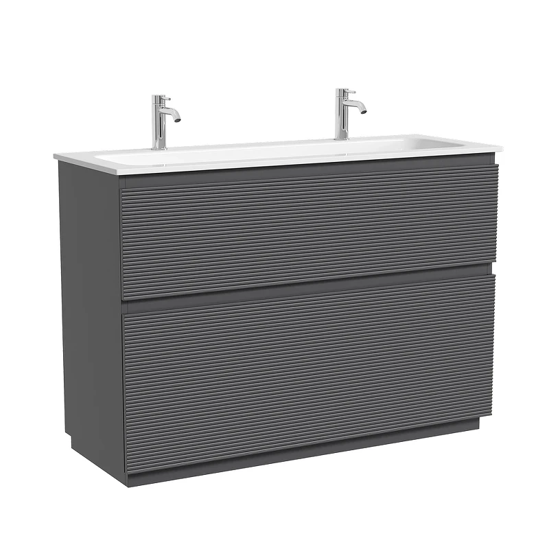 Тумба под раковину Sancos Folk Floor 119 FL120FGS цвет Grey soft
