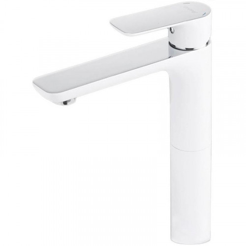 Смеситель для раковины Gappo G1048-2 Белый Хром латунь