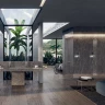Душевая система Bossini Apice L10505.030 с термостатом Хром латунь на стену