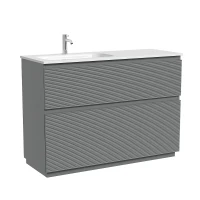 Тумба под раковину Sancos Folk Floor 119 FL120FLES цвет Ergraut soft