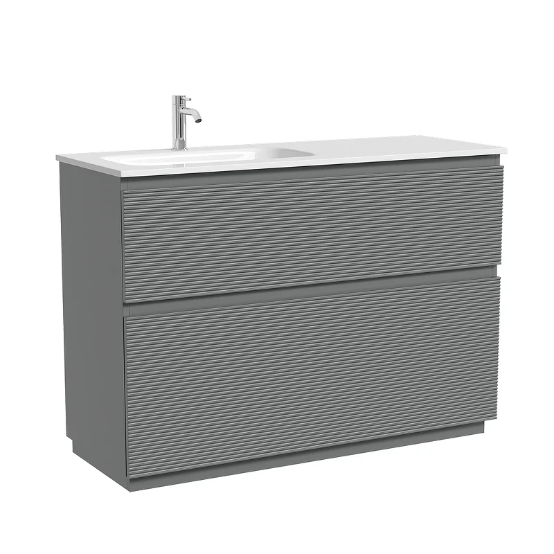 Тумба под раковину Sancos Folk Floor 119 FL120FLES цвет Ergraut soft