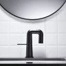 Смеситель для раковины Haiba HB10813-7 Черный матовый латунь