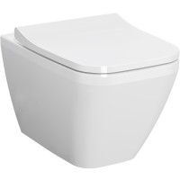 Унитаз Vitra Integra Square 7082B003-0075 подвесной без сиденья фарфор подвесной