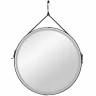 Зеркало Art&Max Milan AM-Mil-1000-DS-F-Nero с подсветкой с сенсорным выключателем Черное МДФ / ЛДСП, стекло