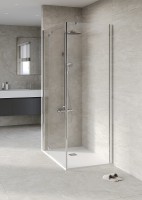 Душевой поддон из искусственного камня Starohome Solid 80х80 1237419 White Matt