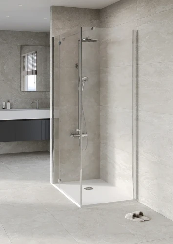 Душевой поддон из искусственного камня Starohome Solid 80х80 1237419 White Matt