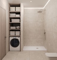 Душевой поддон из искусственного камня Starohome Solid 80х80 1237419 White Matt