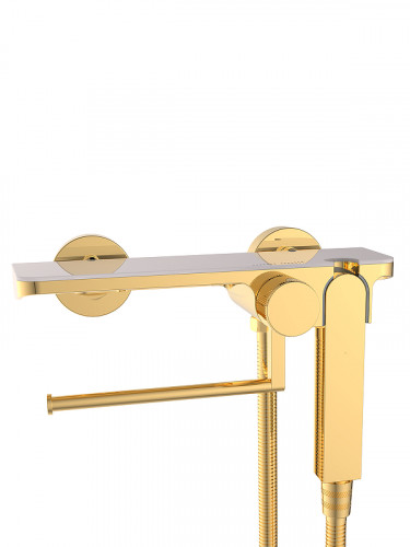 Гигиенический душ со смесителем WeltWasser Higi SH2 GL 10000013685 цвет Золото