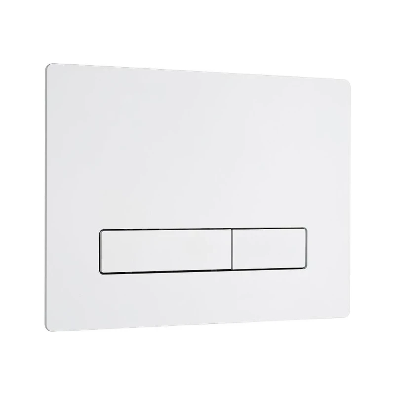 Клавиша смыва KK POL Vitrum Metal Slim 350/PSM/010-00-00 цвет Белый матовый