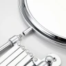 Косметическое зеркало Frap F6408 с увеличением Хром