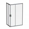 Душевой уголок AM.PM Gem 120x80 W90G-403-120280-BT профиль цвет Черный матовый стекло прозрачное