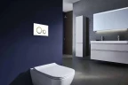 Клавиша смыва Azario AZ-8200-0046 цвет Белый Золото