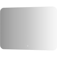 Зеркало Defesto Opti 80x120 DF 2810S с подсветкой 38W-4500К/Сенсорный выключатель/Нейтральный белый свет