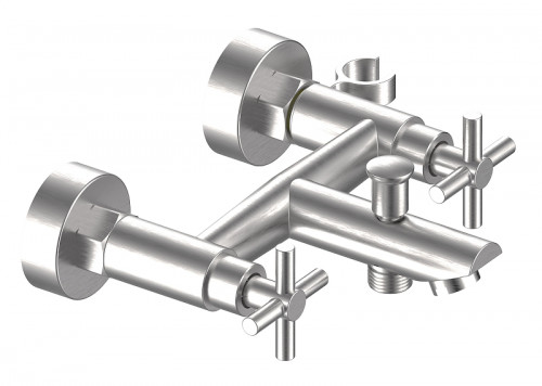 Смеситель для ванны ESKO Astana AA54 цвет Нержавеющая сталь
