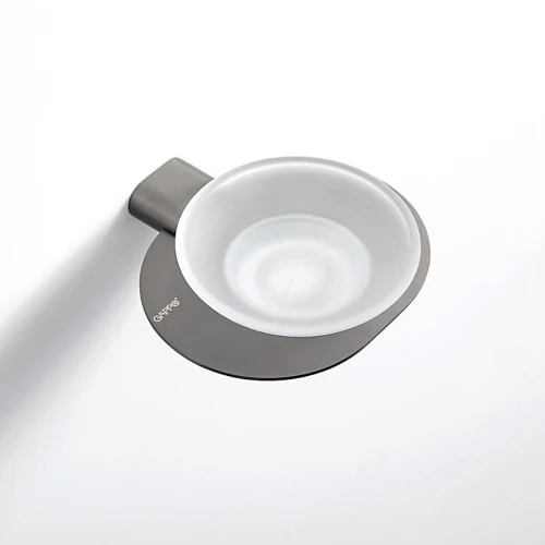 Мыльница Gappo G30902-9 цвет Оружейная сталь