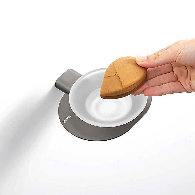 Мыльница Gappo G30902-9 цвет Оружейная сталь