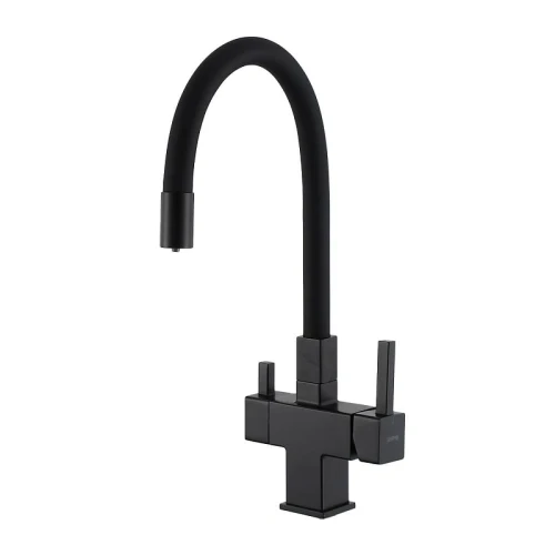 Смеситель для кухни Gappo G4395-36 цвет Черный матовый