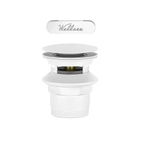 Слив-перелив Wellsee Useful Extras 231928000 click-clack цвет Белый матовый
