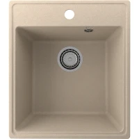 Кухонная мойка Ulgran Quartz Forte 425-03 Десерт искусственный камень (литьевой мрамор) встраиваемый