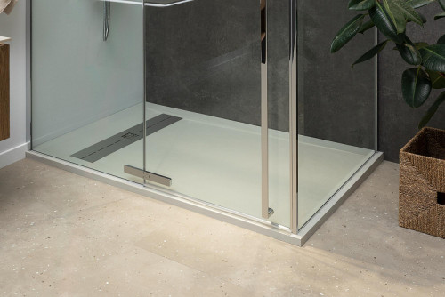 Душевая стенка Allen Brau Priority 90 3.31016.00 профиль Хром стекло прозрачное