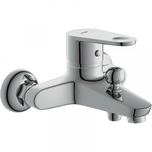 Смеситель для ванны Cersanit Cari 63026 Хром латунь на стену