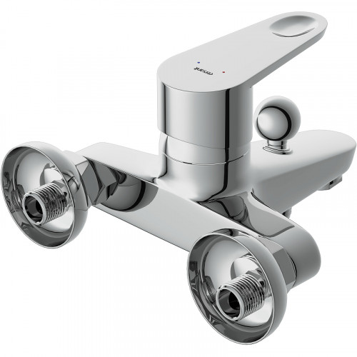 Смеситель для ванны Cersanit Cari 63026 Хром латунь на стену