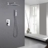 Душевая система Abber Weiss Insel AF8018 Хром латунь встраиваемый